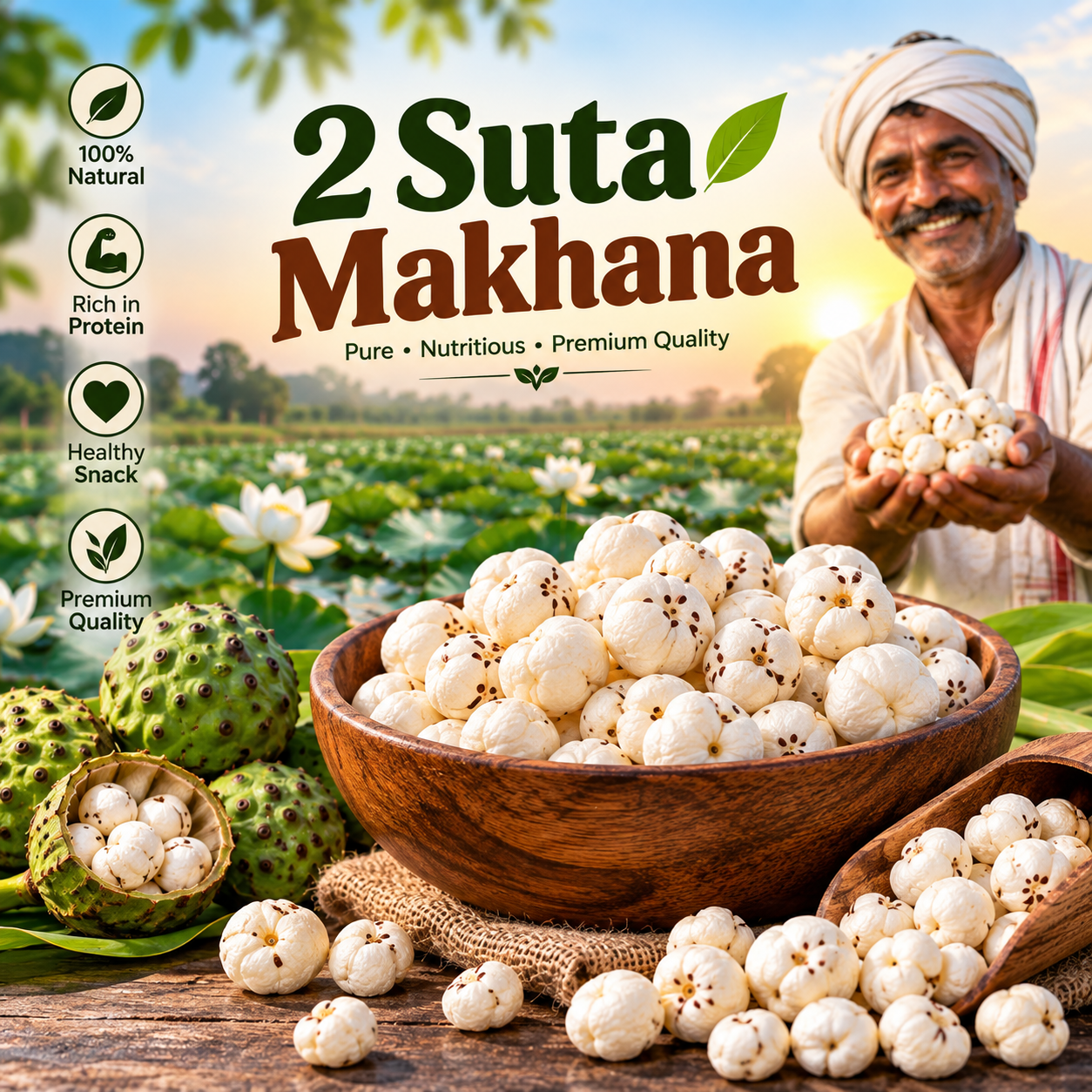 2 Suta Makhana