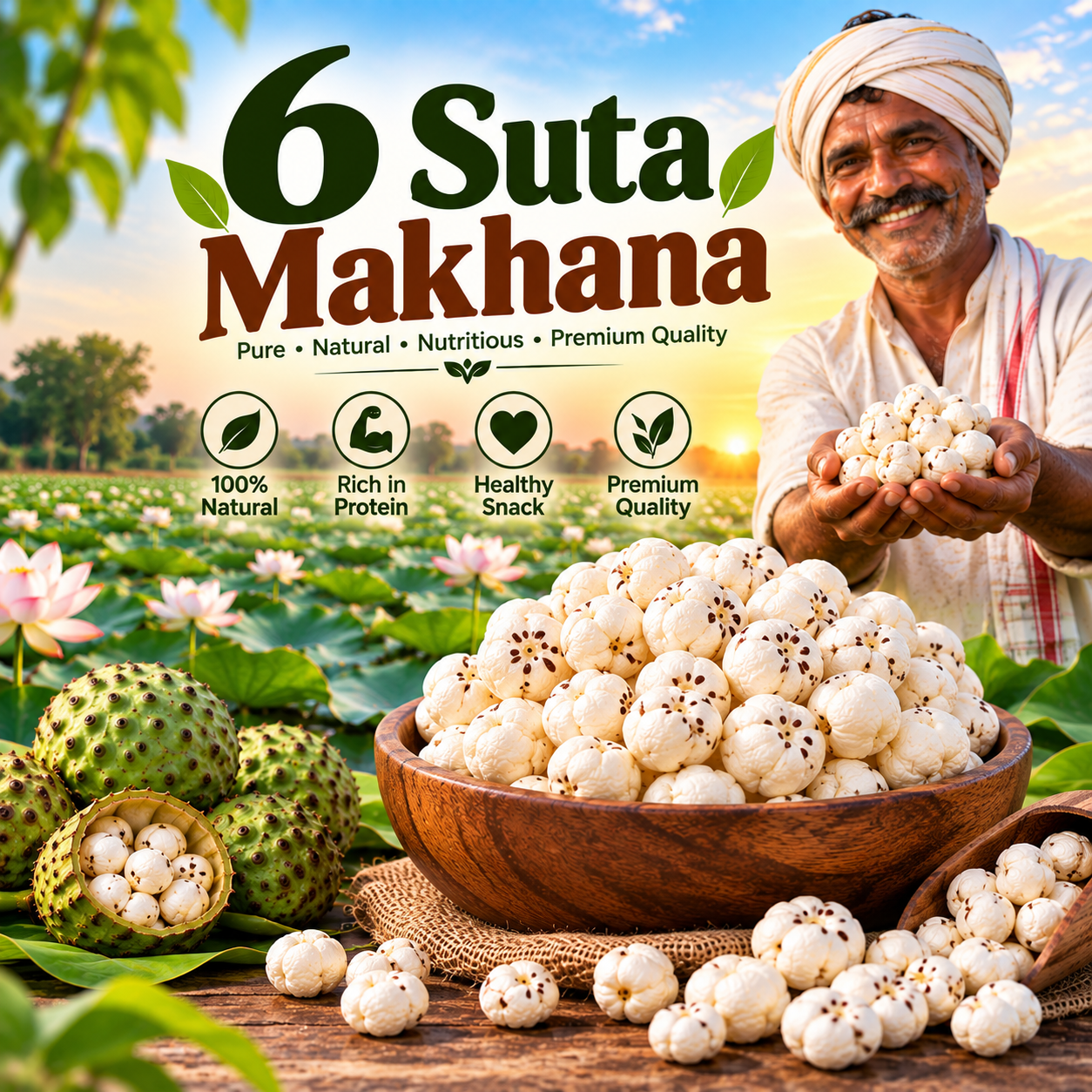 6 Suta Makhana